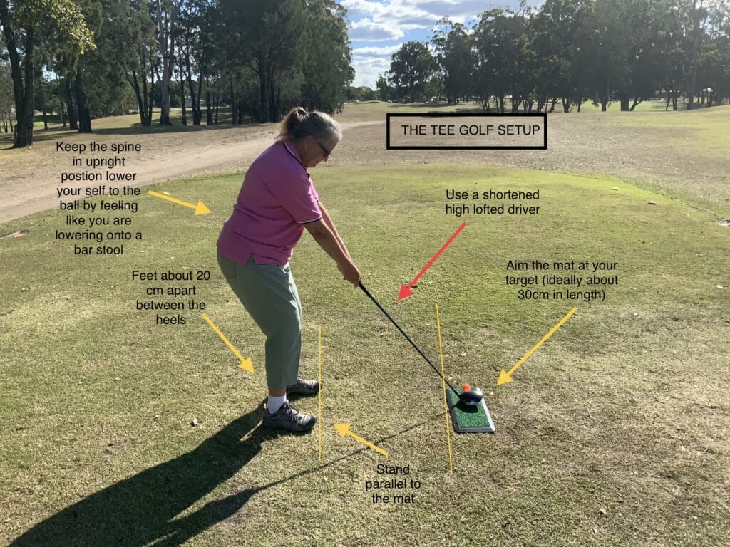 Tee golf setup (70)