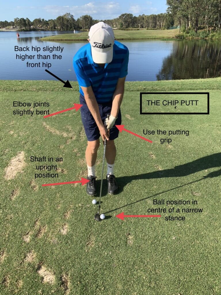 The chip putt stance and posture (51)